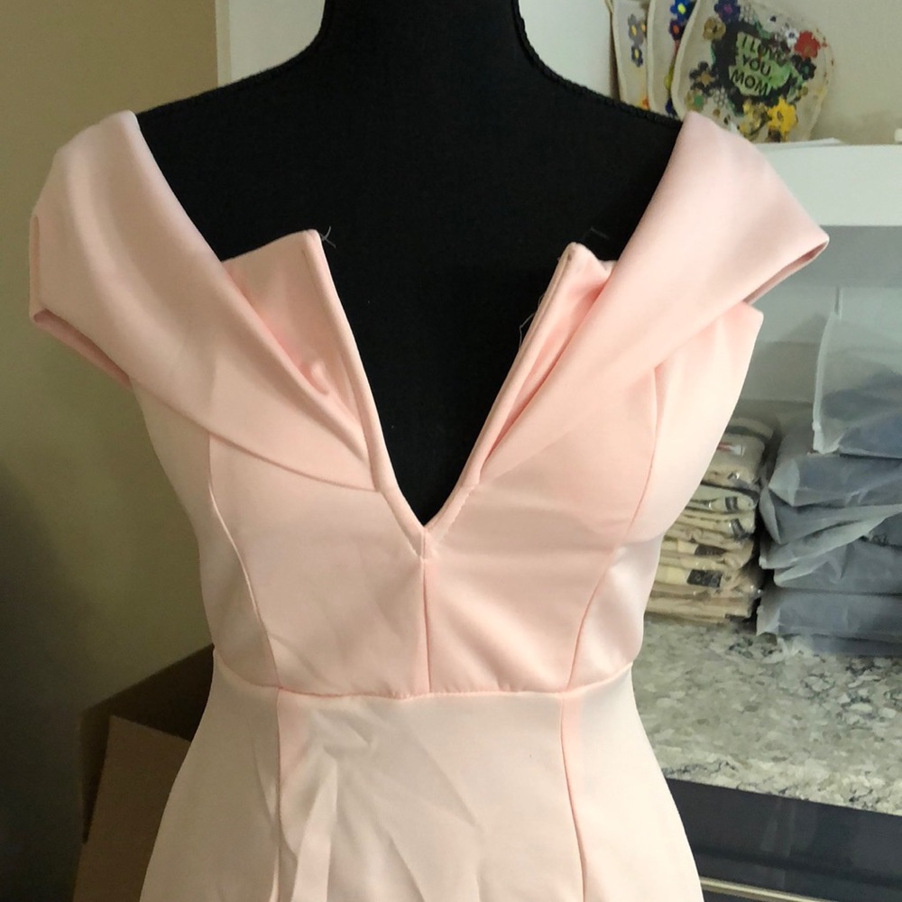 versatile shoulder pink midi - Picture 3 of 8